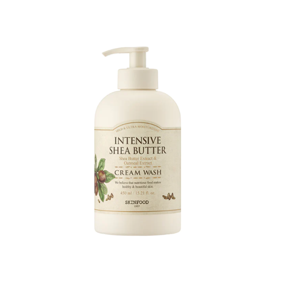 [Jabón hidratante corporal] Skinfood Intensive Shea Butter Cream Wash 450ml