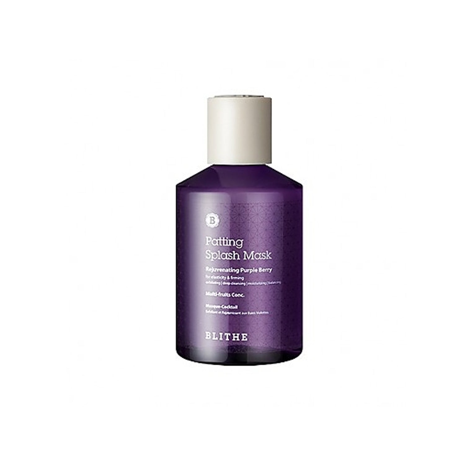 [BLITHE] Patting Splash Mask Rejuvenating Purple Berry 150ml