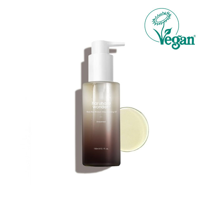 [Aceite limpiador facial] haruharu Black Rice Moisture Deep Cleansing Oil 150ml