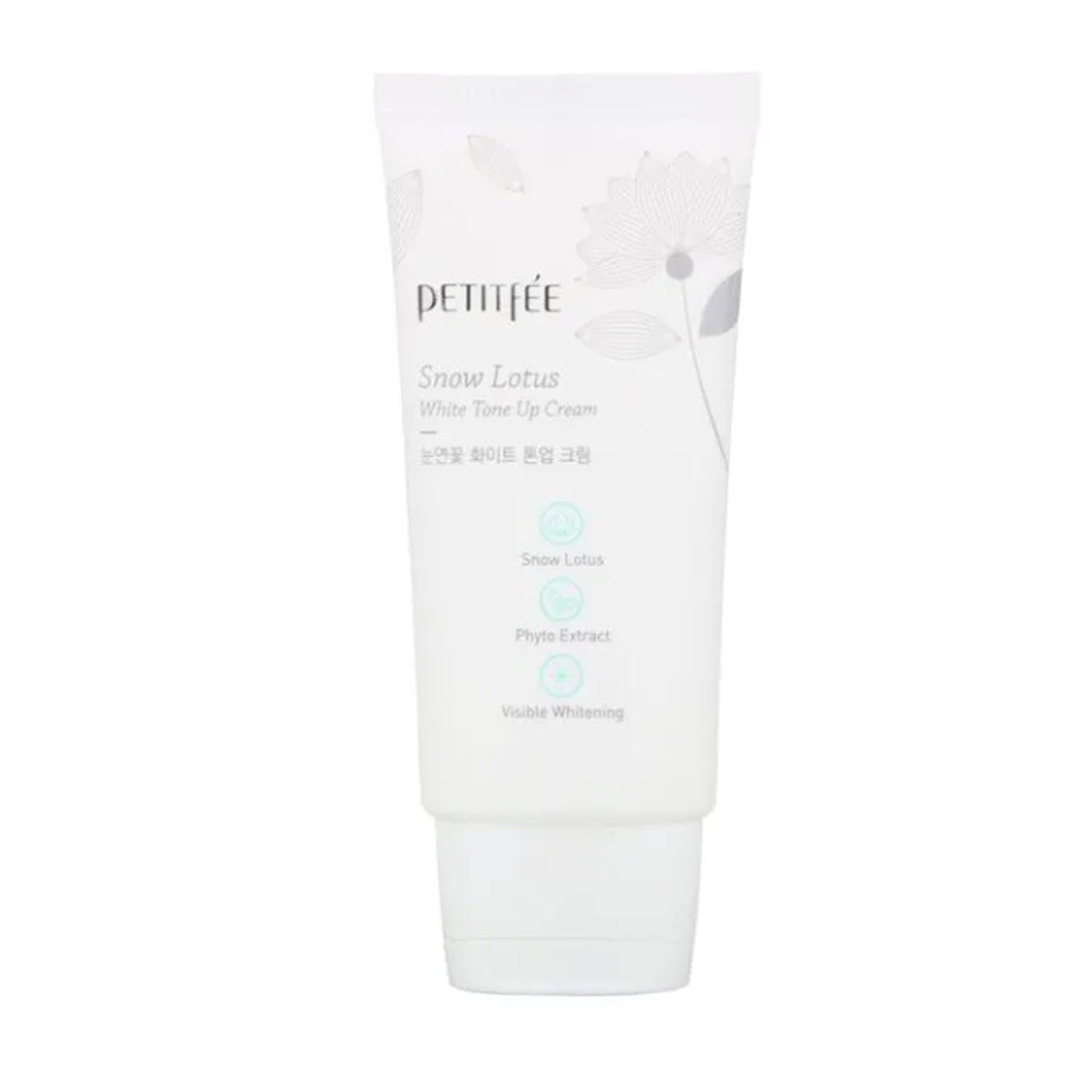 [Unificador de tono] Petitfee Snow Lotus White Tone Up Cream 50ml