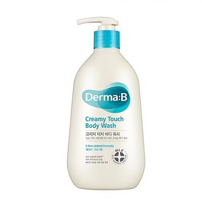 [Jabón líquido corporal] DERMA:B Creamy Touch Body Wash 400ml