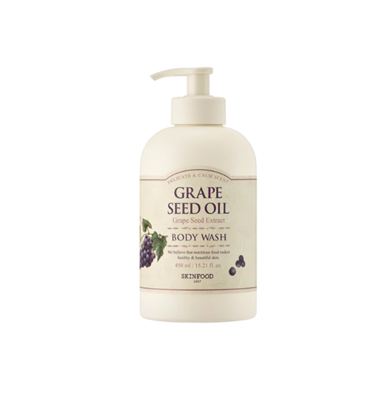 [Jabón líquido corporal] Skinfood *renew* Grape Seed Oil Body Wash 450ml