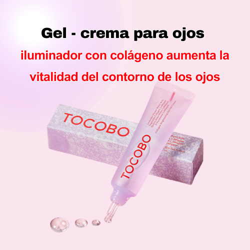 [Gel contorno de ojos] TOCOBO Collagen Brightening Eye Gel Cream 30ml