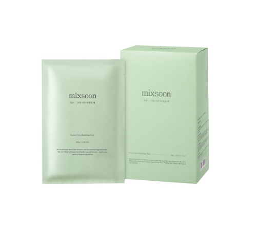 [Mascarilla facial de modelado] MIXSOON *renew* Green Cica Modeling Pack 30ml (5ea)
