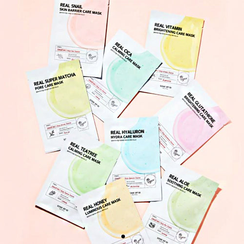 [Mascarilla facial] SOMEBYMI Real Care Sheet Mask (10 types)