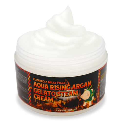 [Crema] Elizavecca Aqua Rising Argan Gelato Steam Cream 100ml