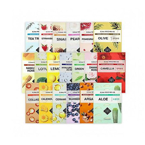 [Mascarilla facial] Etude 0.2mm Therapy Air Sheet Mask (14 types)