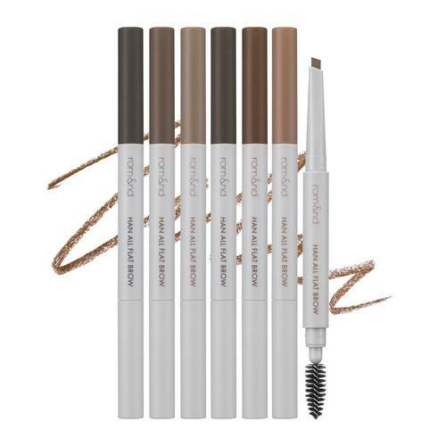 [Lápiz de cejas] rom&nd Han All Flat Brow (6 colors)