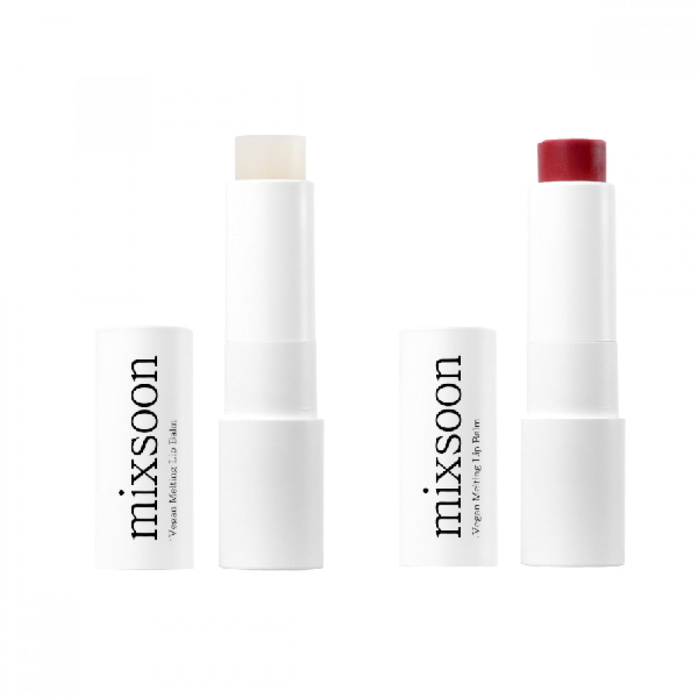 [bálsamo labial] MIXSOON Vegan Melting Lip Balm (2 colors)